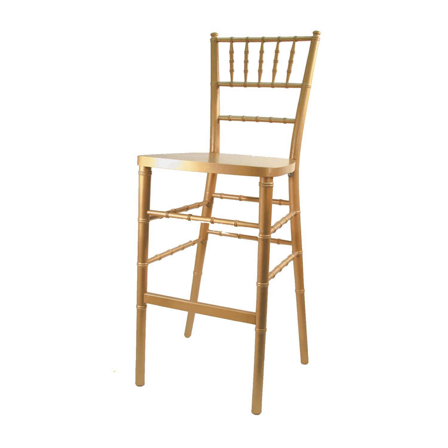 Commercial Seating Products European Gold Wood Dining Bar Stool Chairs