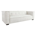 Kosas Home Element 98" Transitional Polyester Fabric Sofa in Beige