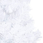 Vidaxl Artificial Christmas Tree With Thick Branches Home Living Room Office Christmas Ornament Decor Xmas Holiday Decoration White 6 Ft Pvc