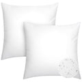 Casajoy Pack Of 2 20X20 Outdoor Pillow Inserts, Water Resistant Throw Pillow Inserts, Cushion Inner Pads For Patio, Furniture, S