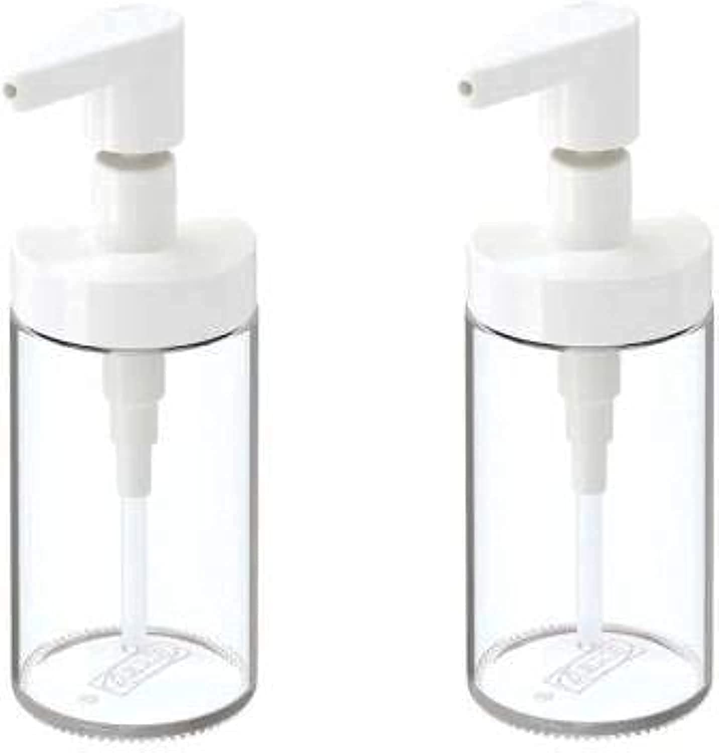 IKEA TACKAN 2 Set of Soap Dispenser, Glass (Transparent)