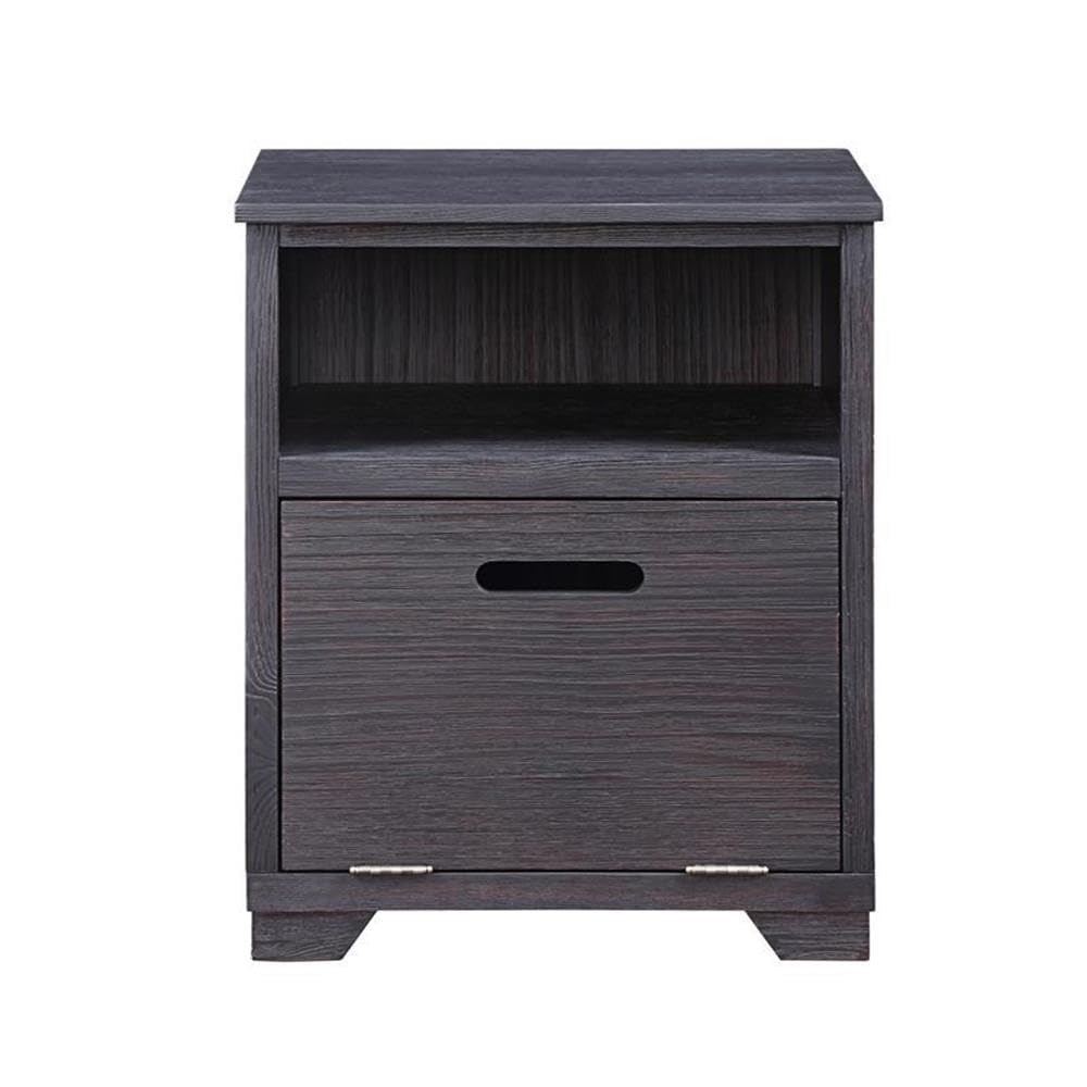 Acme Kamilia End Table in Antique Black