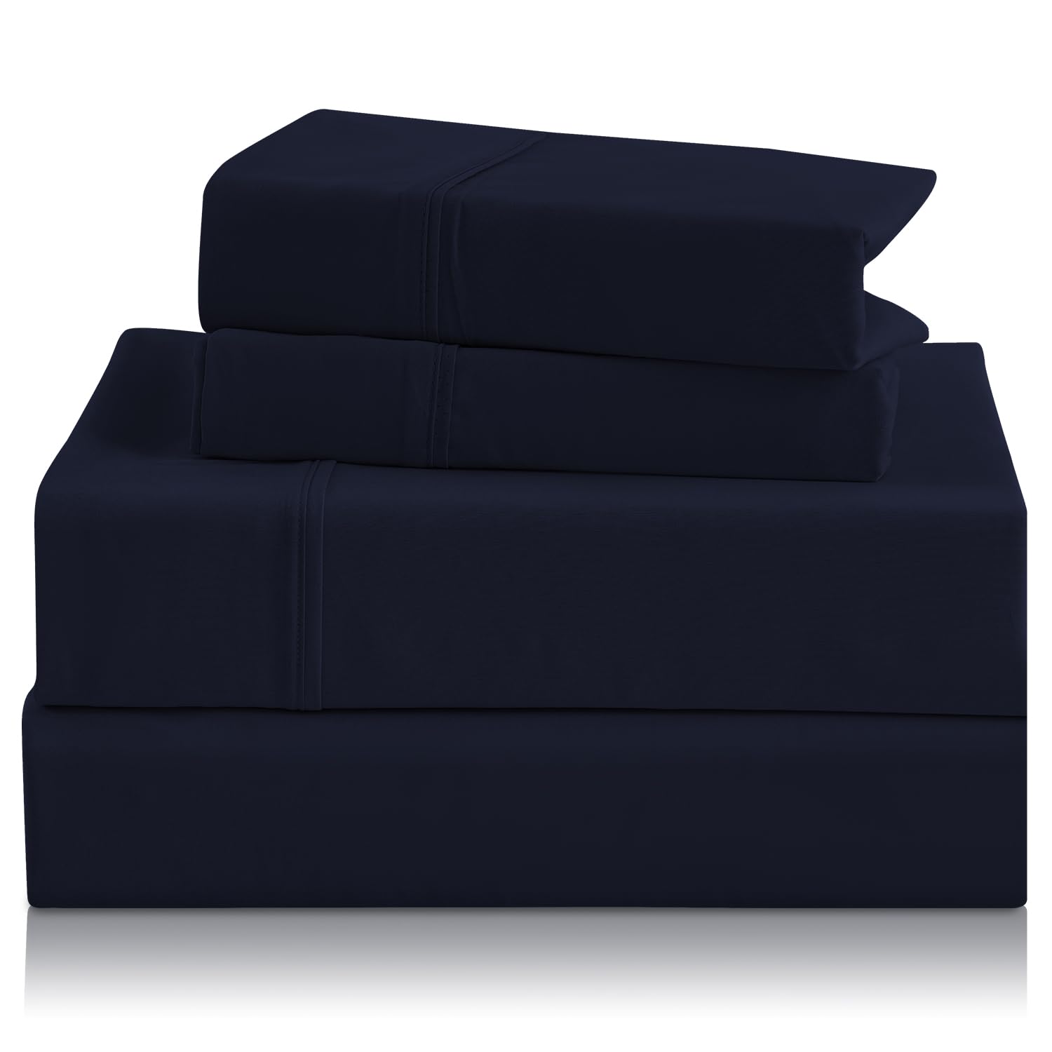 Cozysmile Twin Sheet Set - 3 Piece Super Soft Breathable Bed Sheet & Pillowcase Set, 16'' Deep Pocket Hotel Luxury Wrinkle Free