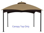 Alisun Replacement Canopy Top For Lowe'S 10' X 12' Gazebo #Tpgaz17-002C (Golden Brown Canopy Top Only)