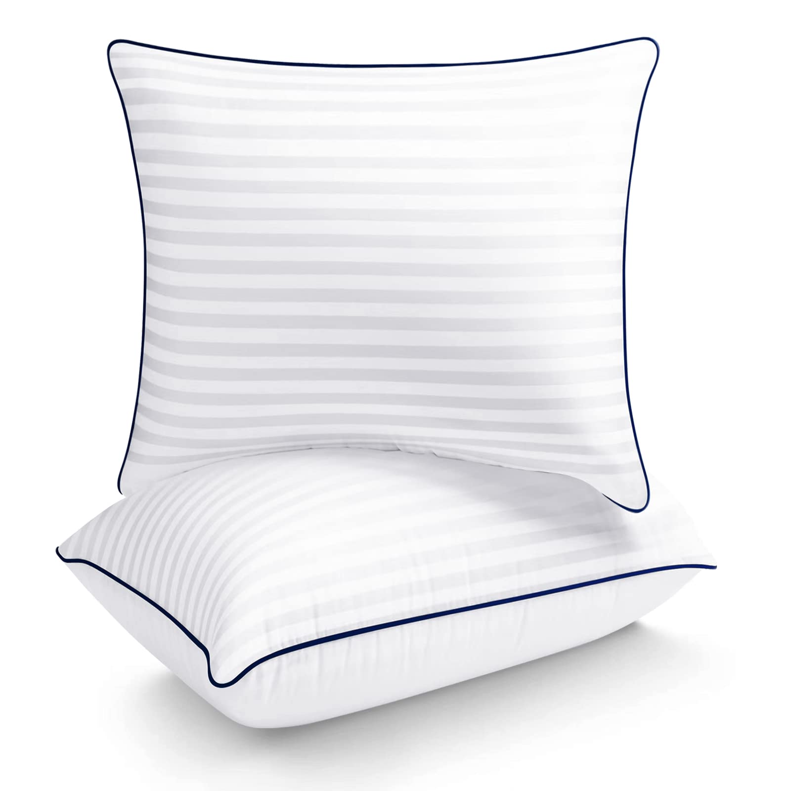 Semzsom Decorative Throw Pillows Inserts 26X26 For Bed Or Couch- Euro Size, Set Of 2- Luxury Hotel Quality With Premium Soft & S