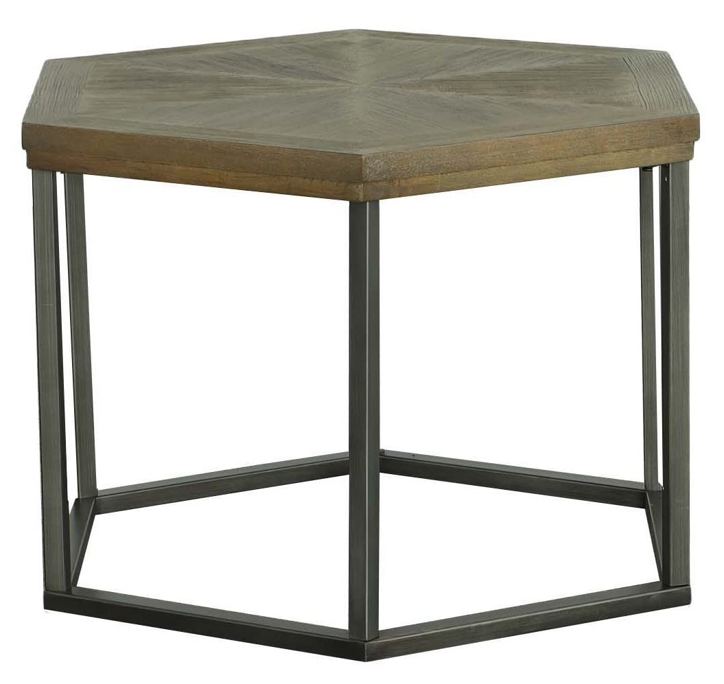 Progressive Furniture Adison Cove Hexagon Bunching Cocktail Table, 28X24X18, Tan