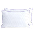 Molclcuy Bed Pillows Queen Size Set Of 2,Hotel Collection Pillows For Side And Back Sleepers,Super Soft Down Alternative Microfi