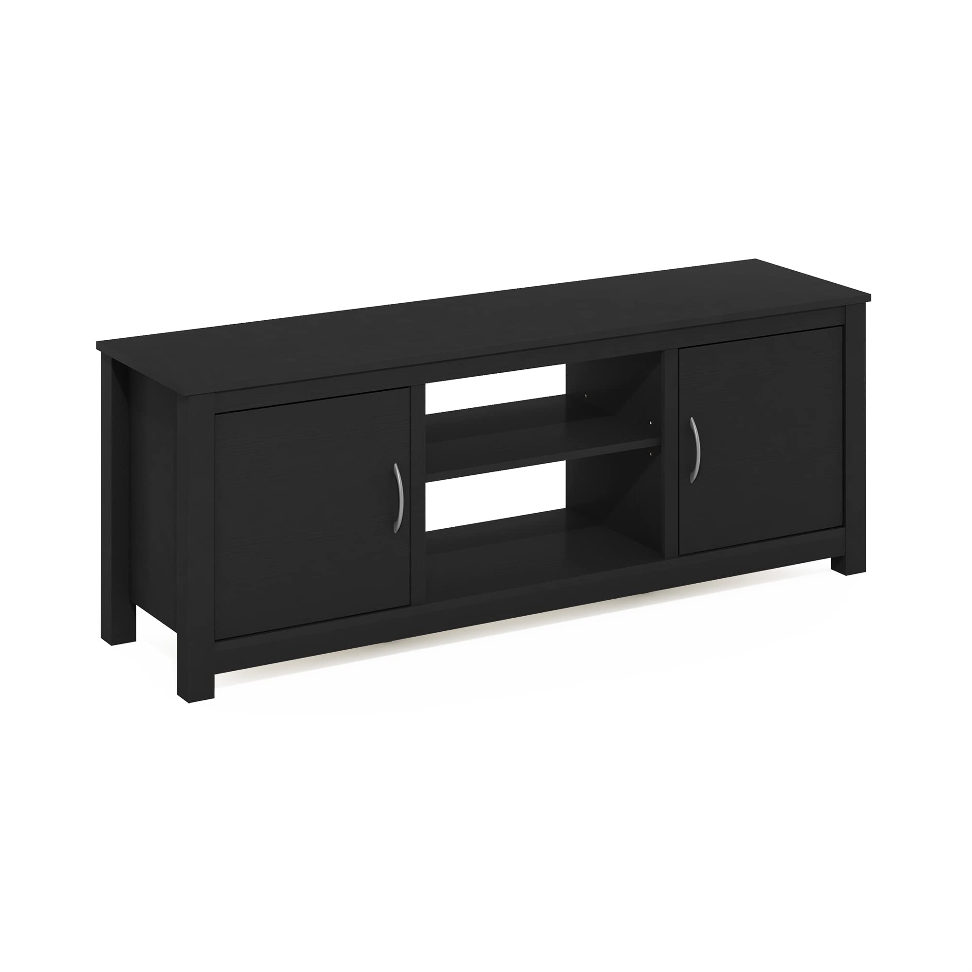 Furinno Classic Stand With Storage For Tv Up To 65 Inch, Americano, Large