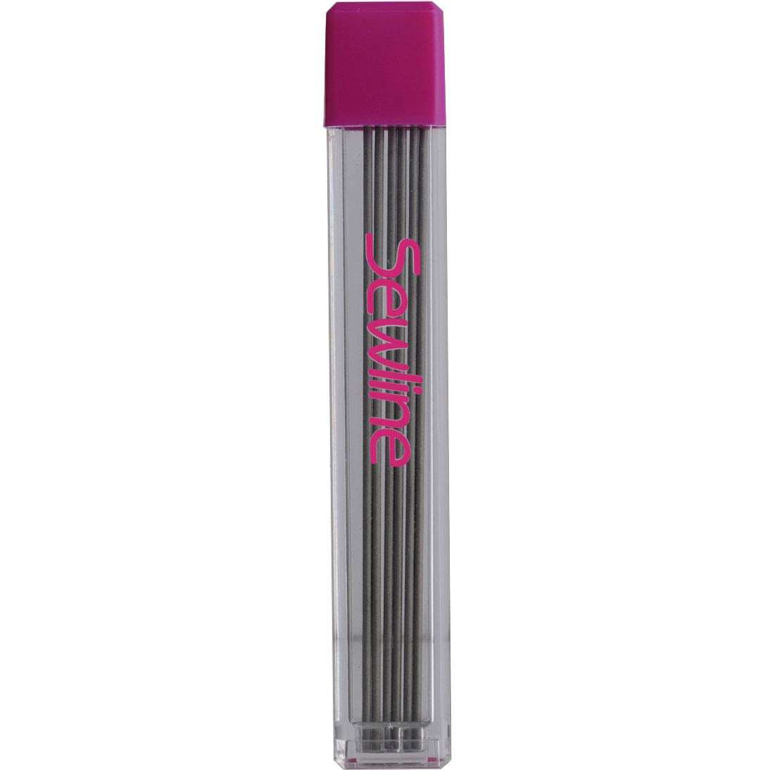 Sewline Fabric Pencil Ceramic Lead Refill, Black Fab50006 6 Count