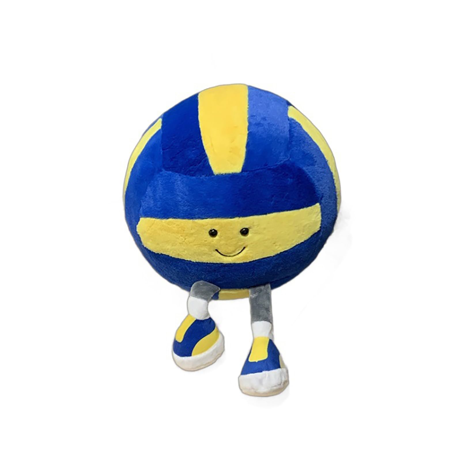 Mualml Cute Volleyball Stuff Soft Sports Throw Pillow, Funny Plush Volleyball Birthday Gifts For Teen Girls(Volleyball, 11Inches