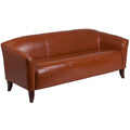 Flash Furniture Hercules Imperial Series Cognac Leathersoft Sofa