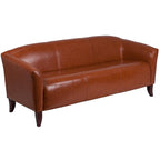 Flash Furniture Hercules Imperial Series Cognac Leathersoft Sofa