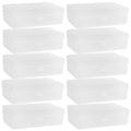 DawnMist SB01C Dawn Mist Translucent Plastic Soap Box 2 1/2 x 3.14, Pack of 10