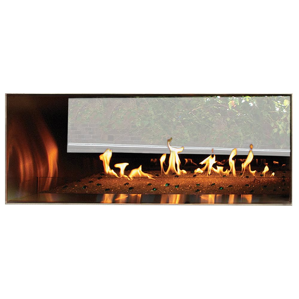 Empire Carol Rose Outdoor Ss See-Through 48' Linear Fireplace - Ng