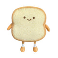 VHYHCY Toast Bread Pillow Funny Food Plush Toy Pillows Small Cute Stuffed Plush Toast Sofa Pillow (Toast Bread,Golden)