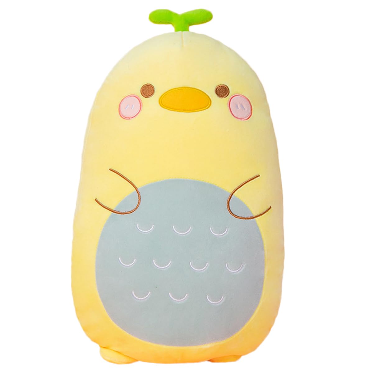 Kekeso Duck Plush Hugging Pillow Cute Stuffed Animal Plush Toy Soft Cartoon Plushie Sleeping Pillow For Kids (Yellow Duck, 45Cm/