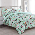 Sapphire Home 8 Piece Panda Bedding Set, Bed In A Bag, Kids Comforter Set With Bed Sheets, Pillow Case, Toy Pillow, Toddler Bedr
