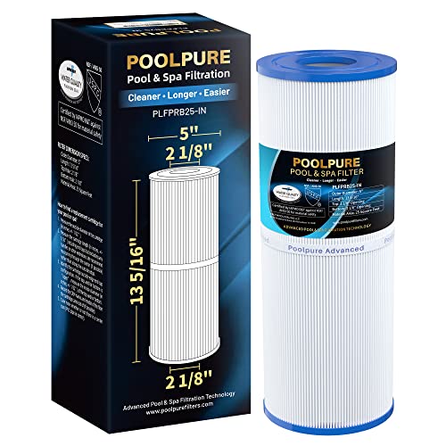 Poolpure Plfprb25-In Hot Tub Filter Replace Unicel C-4326, Guardian 413-106, Filbur Fc-2375, Fc-2370, 3005845, 17-2327, 100586,