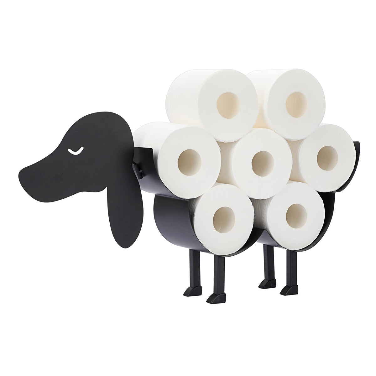 Sumnacon Toilet Paper Holder Metal Toilet Paper Storage Freestanding Toilet Paper Roll Holder Decorative Toilet Paper Holder Sta
