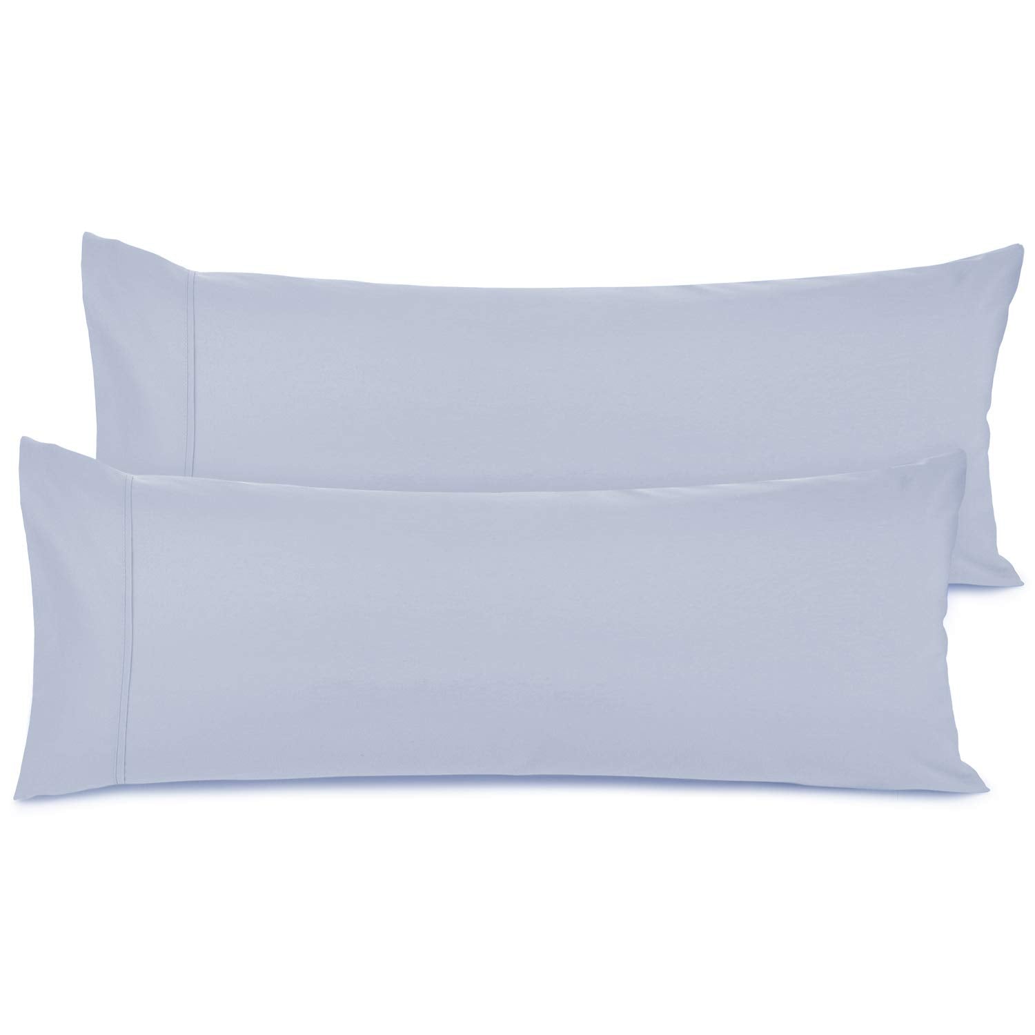 Nestl Body Pillow Cover - Soft Body Pillow Pillowcase - Lightweight Ice Blue Pillowcase - Microfiber Body Pillow Case Cover - 20