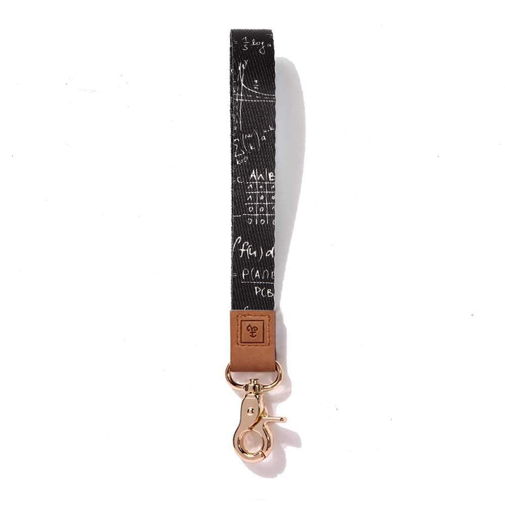 Wristlet Strap For Key, Hand Wrist Lanyard Key Chain Holder, Black