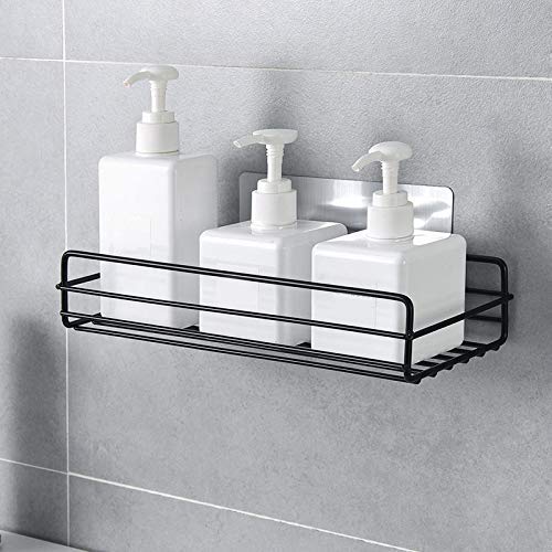 ONSUR Metal Bathroom Rack Adhesive, Sticking Bathroom Rack Corner Storage, Bathroom Corner Rack Organizer Storage, Bathroom Shel