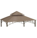 Ontheway 10Ft X 10Ft Replacement Canopy Roof, Model L-Gz136Pst For Target Madaga Gazebo