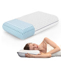 Vaverto Gel Memory Foam Pillow - Standard Size, 1 Pack, Firm Pillow For Neck And Shoulder Support, Orthopedic, Firm, Cooling, Co