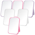 DoubleFill 6 Pcs Spa Party Mirror Spa Party Supplies Sleepover Accessory Favors Makeup Mirror for Sleepover Slumber Birthday Fav