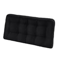 Homelysian Tufted Bench Cushions For Outdoor Furniture, 48' X 18' Porch Swing Cushions Filled With Foam, Overstuffed Patio Cus