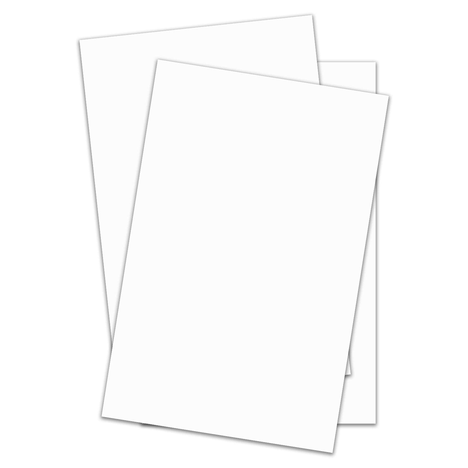 11 X 17' White Silk Matte Card Stock - Extra Thick Heavy 130Lb Cover (350Gsm) Cardstock - Great For Invitations, Greeting Cards