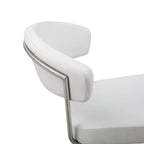 Whiteline Modern Living Maureen Bar Stool White