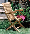 Anderson Teak CHF102 Classic Folding Armchair