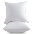 Favriq 20 X 20 Pillow Inserts (Set Of 2) - 20 Inch Square Interior Couch Throw Pillow With 100% Cotton Cover - Decorative Pillow