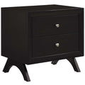 Modway Providence Nightstand Or End Table, Cappuccino