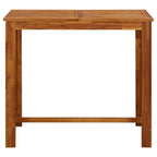 Vidaxl Bar Table Solid Acacia Wood 47.2X23.6X41.3