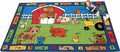 Carpets for Kids 5201 Alphabet Farm 4ft 5in x 5ft 10in Rectangle, Multicolored