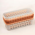Anshri Plastic Organizer Tray Office Drawer Dividers Storage Bins Multipurpose Desk For Makeup, Kitchen,Office,Bathroom, Bedroom