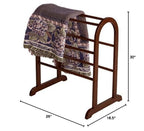 Ergode Stylish Quilt Rack: Elegant Display & Convenient Storage Solution