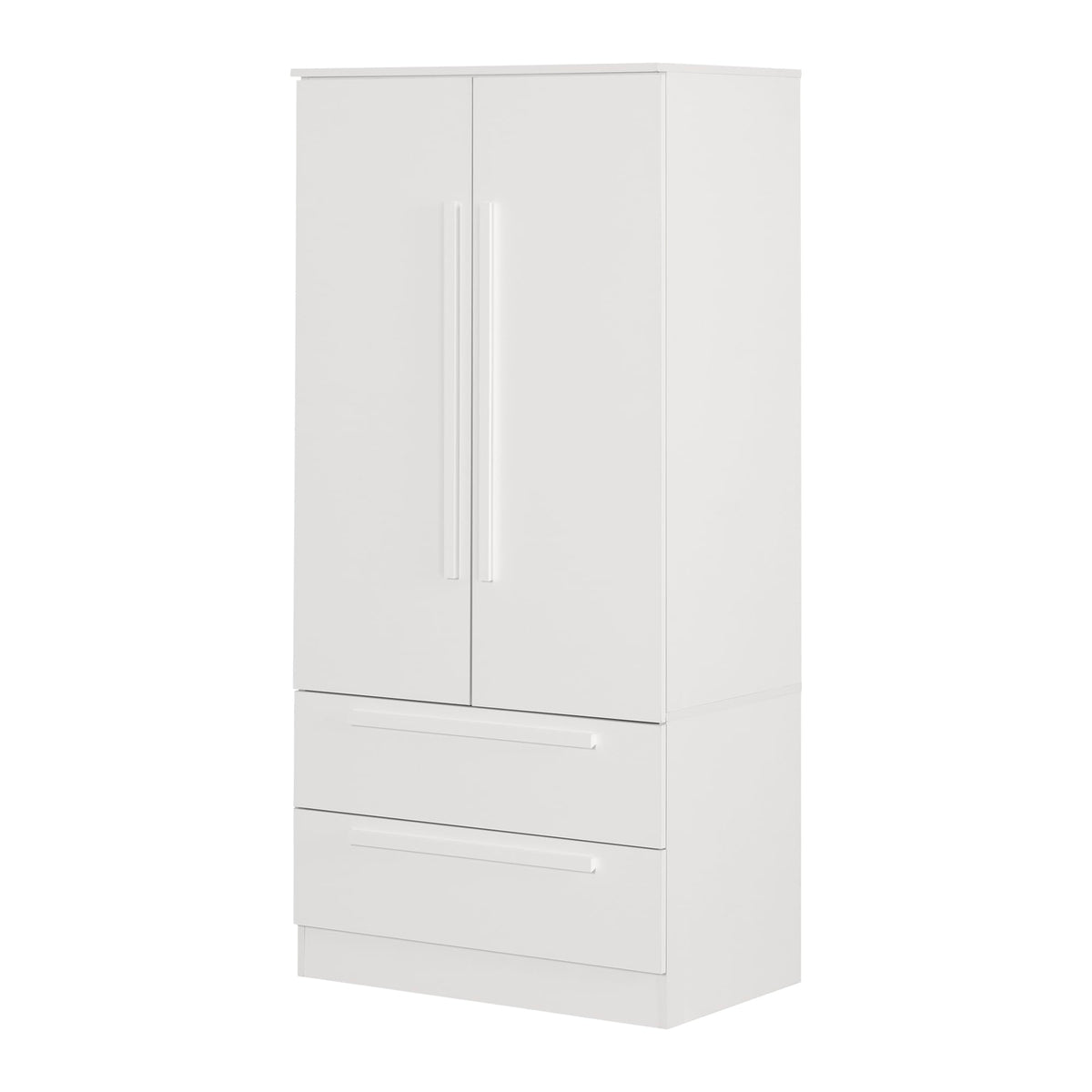 South Shore Acapella Armoire Pure White, Contemporary