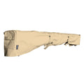 Advaning All-Weather Protective Cover For 12' Wide Retractable Awnings, Heavy-Duty Weather Proof Polyester Fabric, Color: Beige,