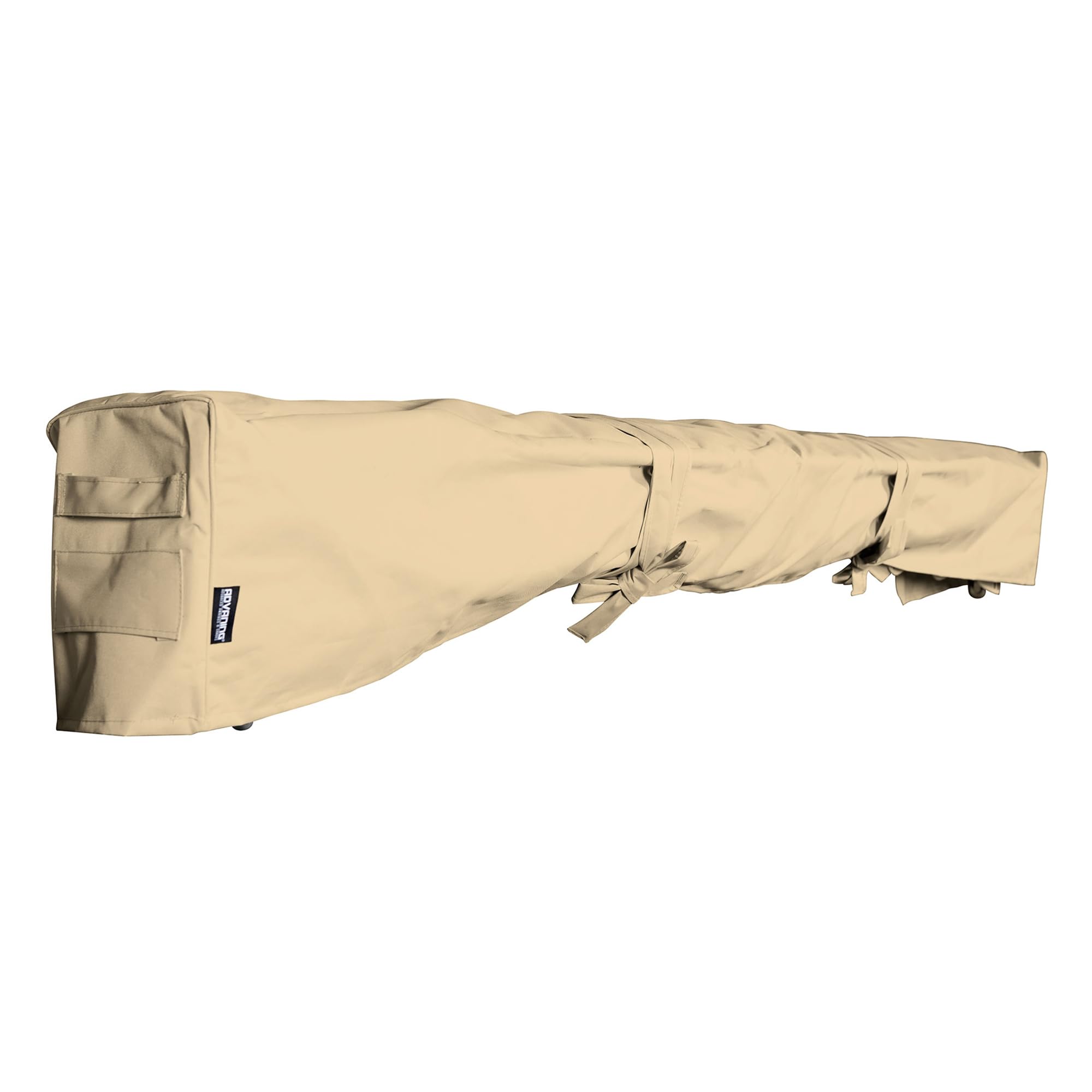 Advaning Ac1800-P861T Protective Cover For 18' Wide Retractable Awnings, Heavy Duty Weather Proof Polyester Fabric, 18 Ft, Beige