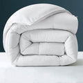 Elegant Lightweight Ac Comforter All Season Down 1200 Series, Double Bed Comforter Quilted Reversible Micro Fiber Fill 400 Gsm 