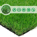 Pet Grow 4Ftx7Ft Artificial Realistic & Thick Fake Mat For Outdoor Garden Landscape Pet Pad Dog Synthetic Grass Rug Turf