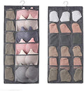 Labros Double Sided Hanging Wardrobe Organiser With 30 Pockets