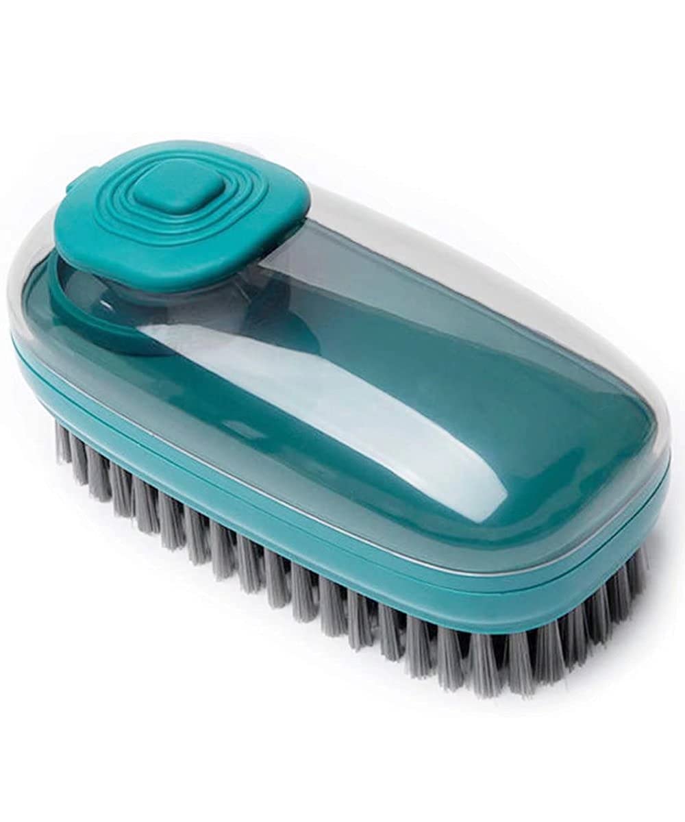 Khakhi Hydraulic Laundry Brush Shoe Cleaning Household Brush Soft And Hard Bristles Multifunctional Cleaning Supplies