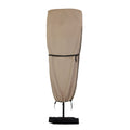 ULTCOVER Patio Parasol 600D Waterproof Outdoor Market Extra Large Umbrella Cover - Fits Double-Sided Umbrella 13-15 Feet