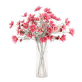Artfen 6 Pcs Artificial Calliopsis Flowers Fake Silk Flower Table Kitchen Home Garden Party Wedding Decoration Approx 24'' High 