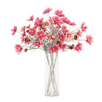 Artfen 6 Pcs Artificial Calliopsis Flowers Fake Silk Flower Table Kitchen Home Garden Party Wedding Decoration Approx 24'' High 
