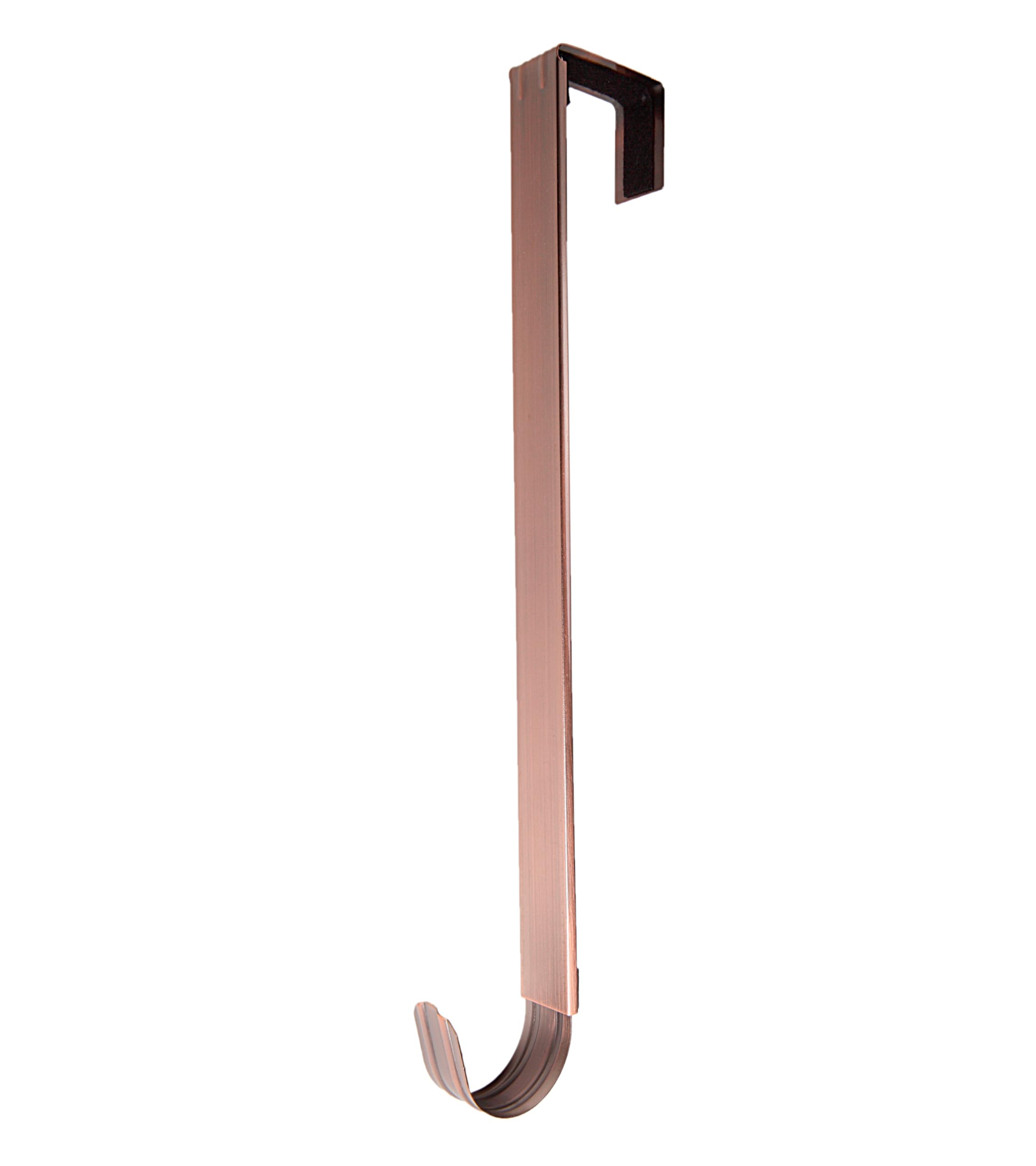 Haute Decor Adapt Adjustable Length Door Wreath Hanger - Wreath Hanger for Front Door - Extends from 16.5' to 25', Over Door H